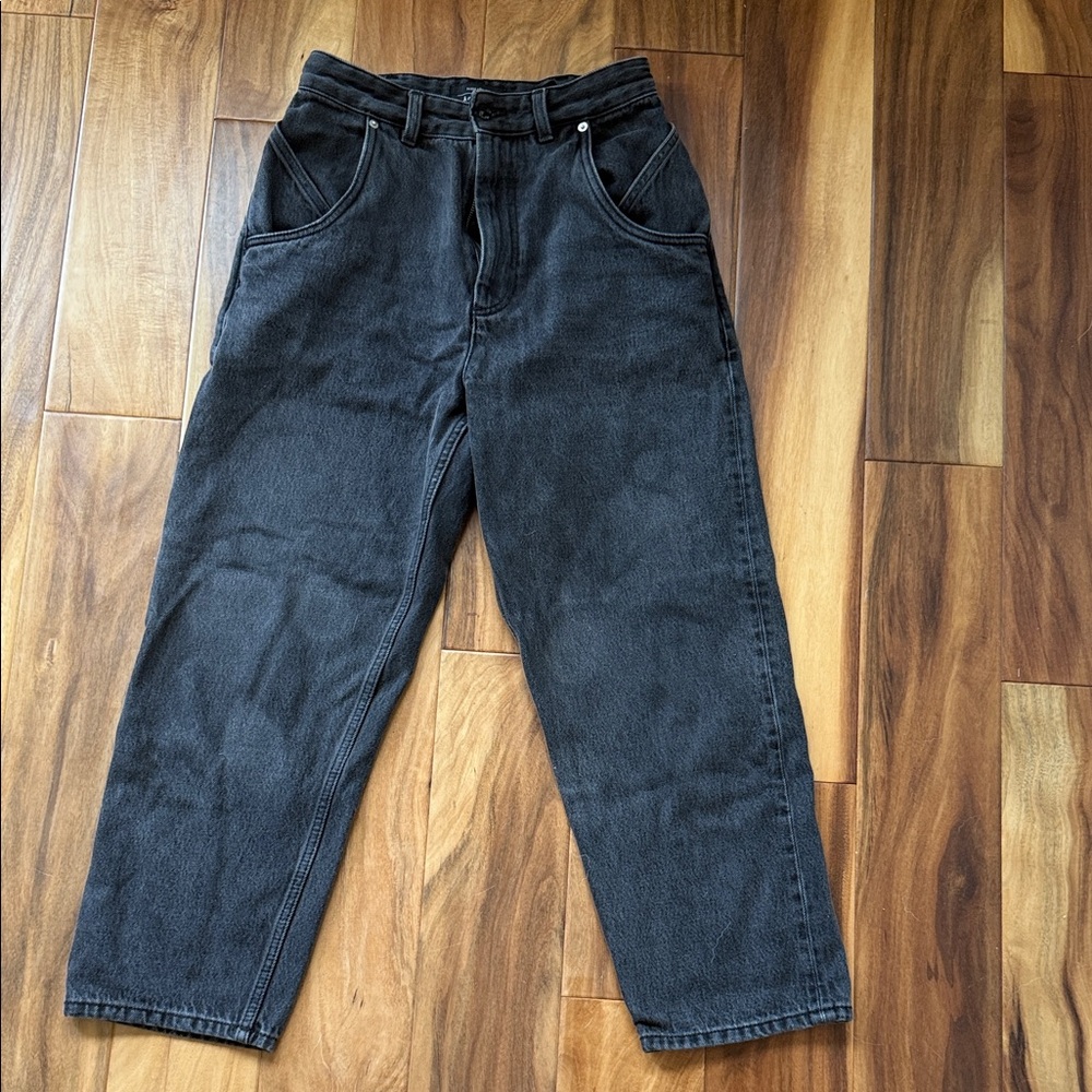 & Other Stories Black Ankle Jeans